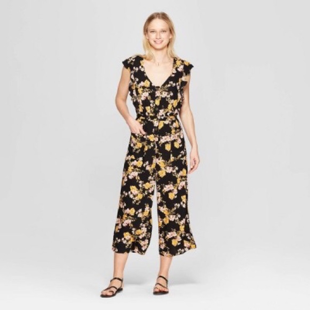 Floral Jumpsuit